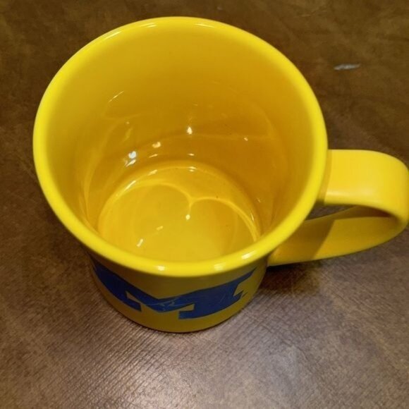 RFSJ University Of Michigan Yellow Mug 1988 - Picture 2 of 8